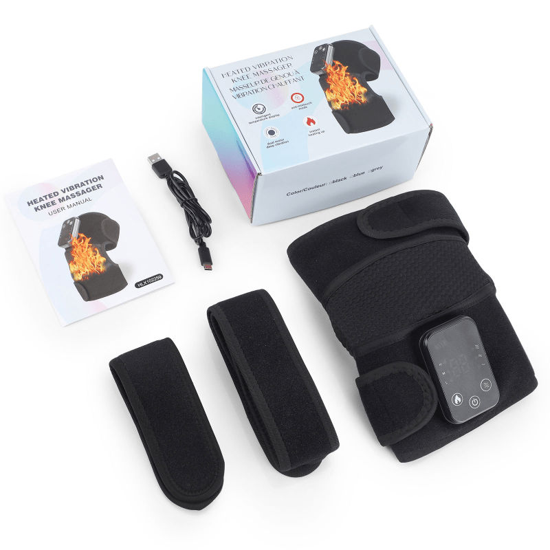Knee Massager Shoulder Brace - Cordless, Heat Heating Pad