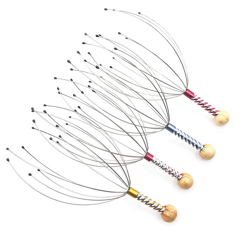 Head Scalp Relaxation Massage