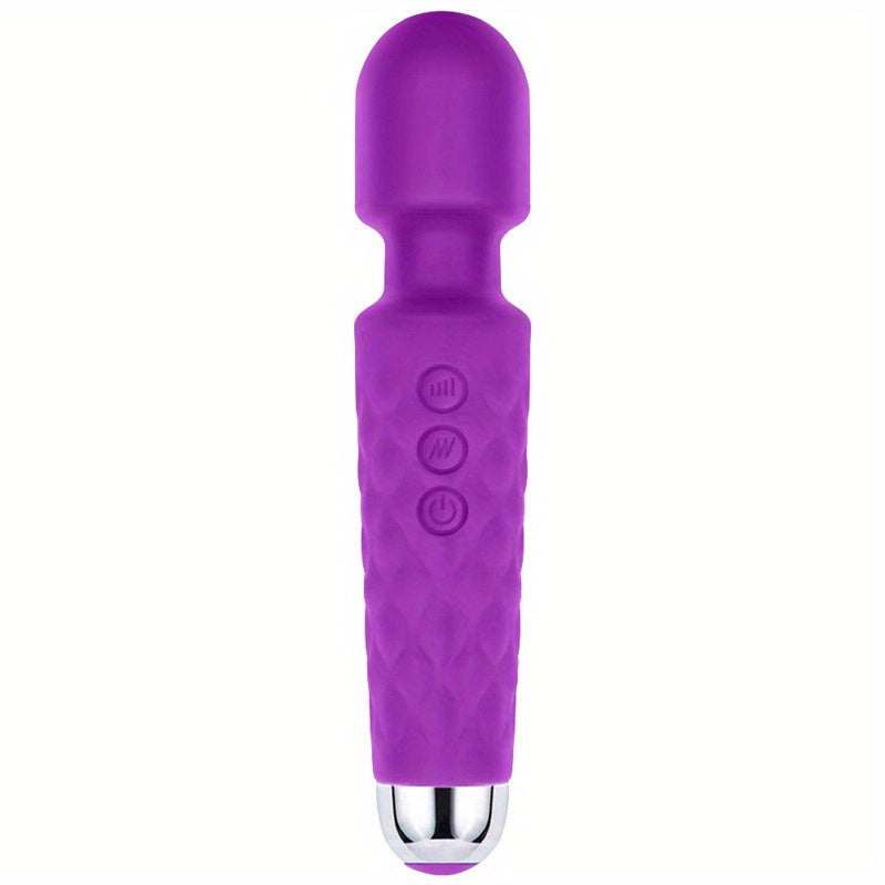 Vibrations Pattern Powerful Quiet Rechargeable Magic Wand Massager