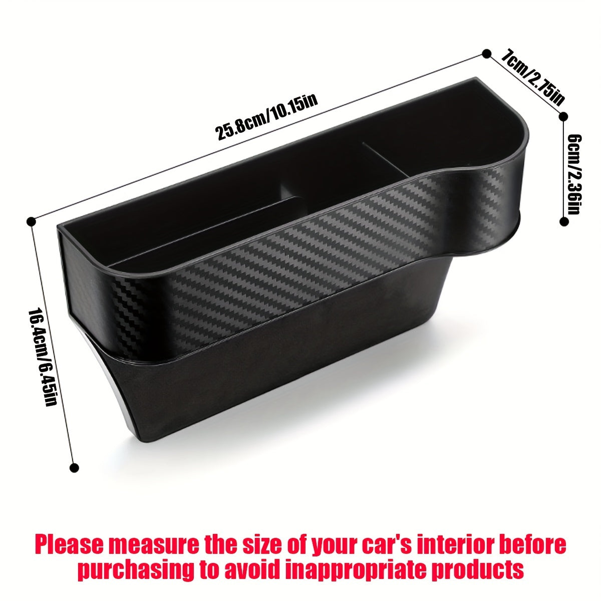 Car Seat Gap Organizer with Cup Holder