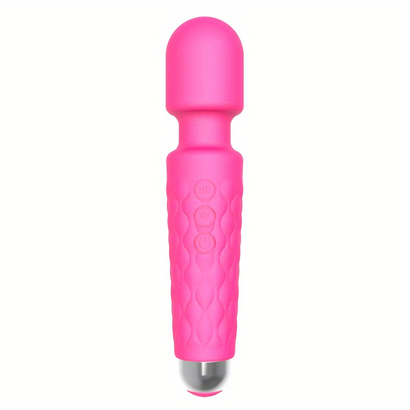 Vibrations Pattern Powerful Quiet Rechargeable Magic Wand Massager
