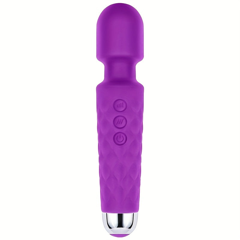 Vibrations Pattern Powerful Quiet Rechargeable Magic Wand Massager