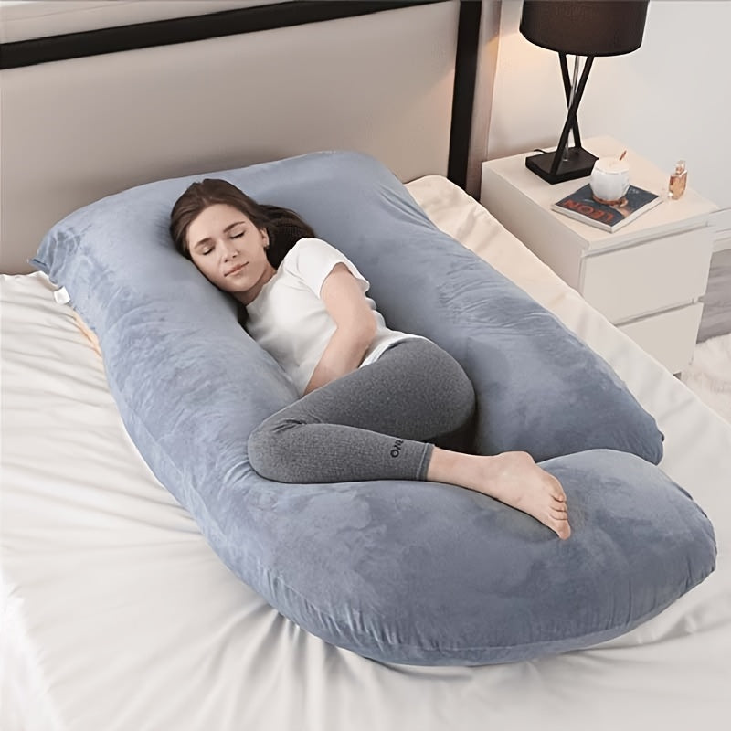 Full Body J-Shape Pregnancy Pillows