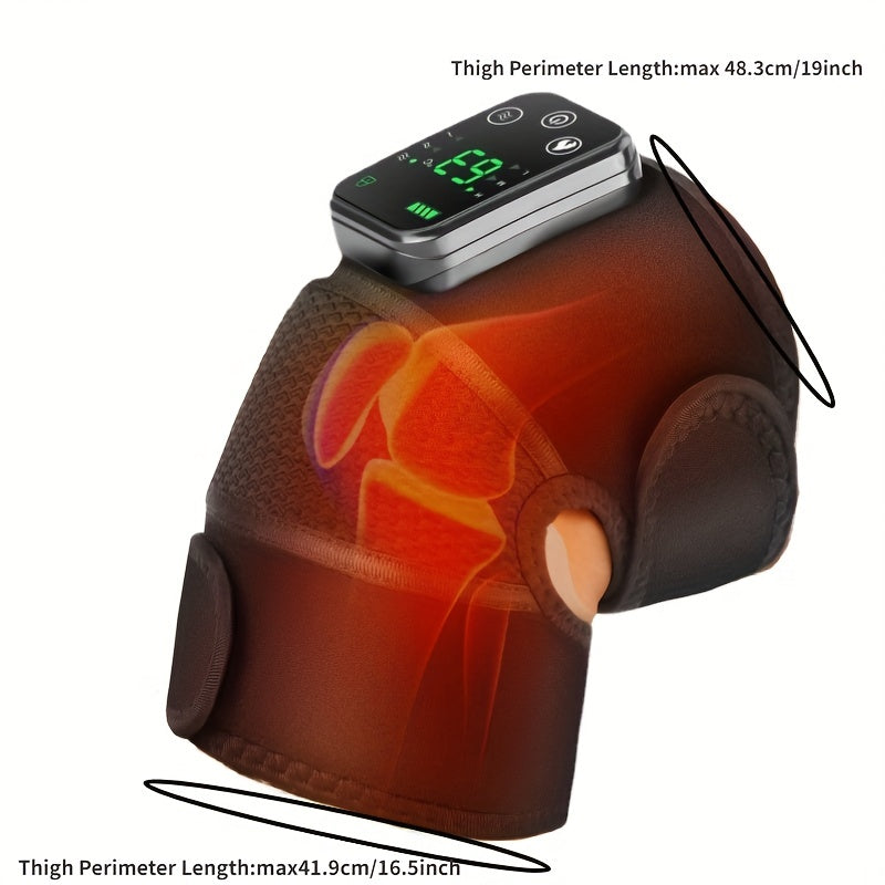 Knee Massager Shoulder Brace - Cordless, Heat Heating Pad