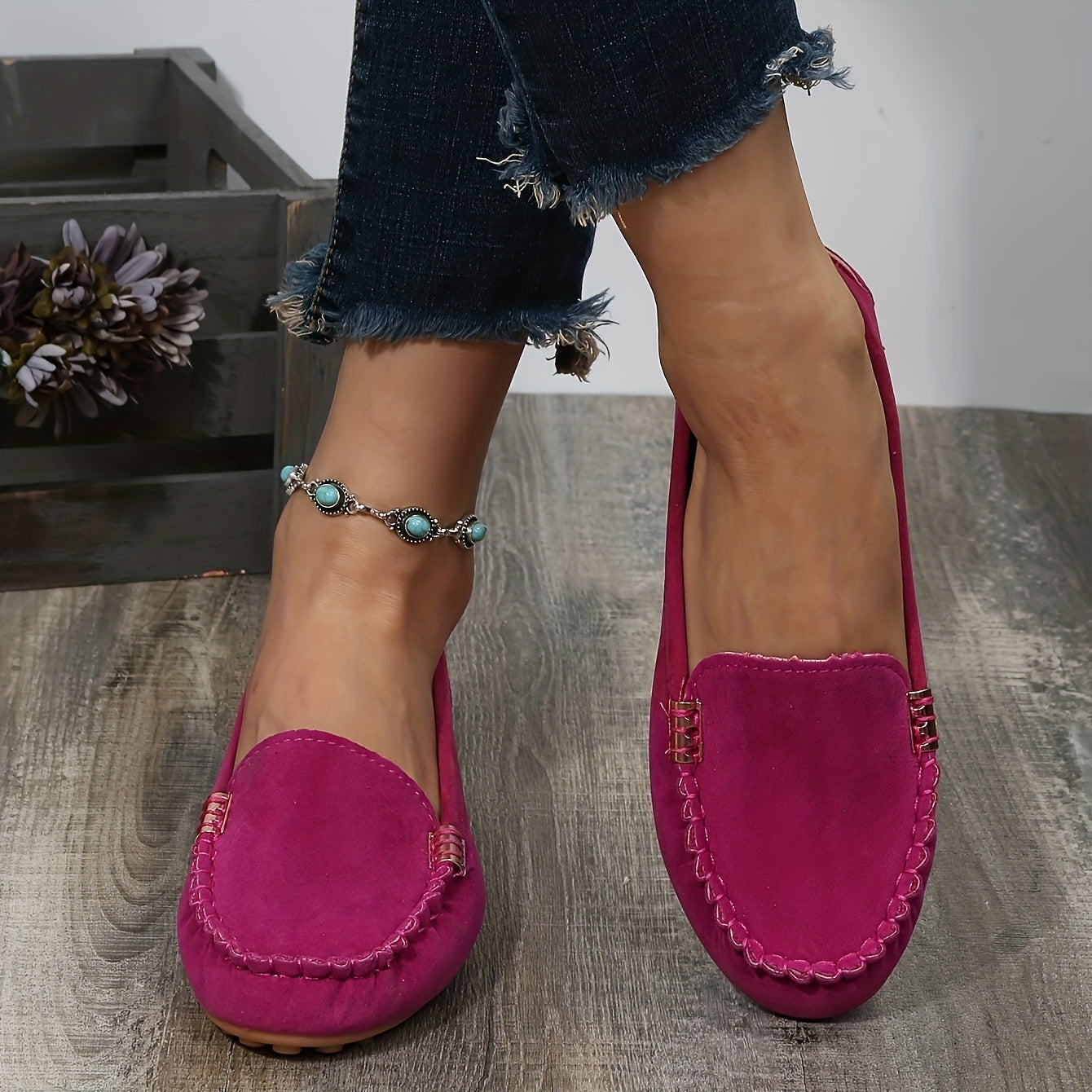 Women's Round Toe Loafers,