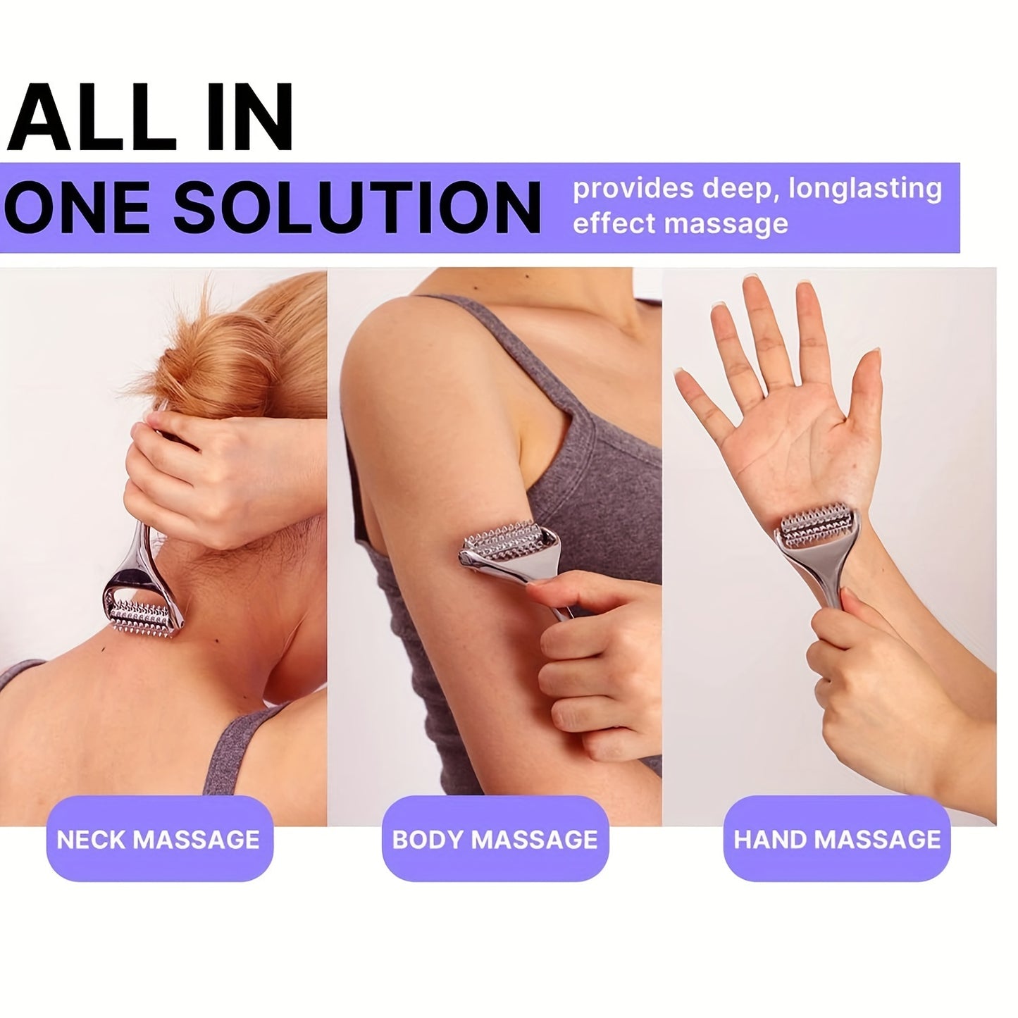 Stainless Steel Facial Massage Rollerupressure