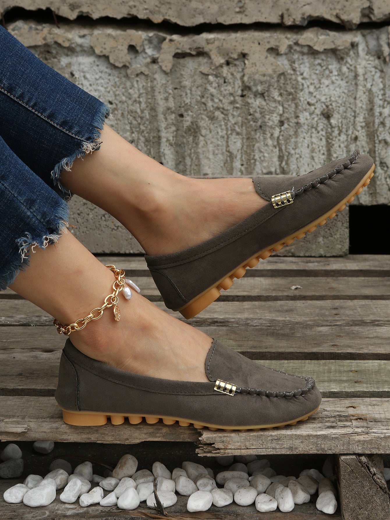 Women's Round Toe Loafers,