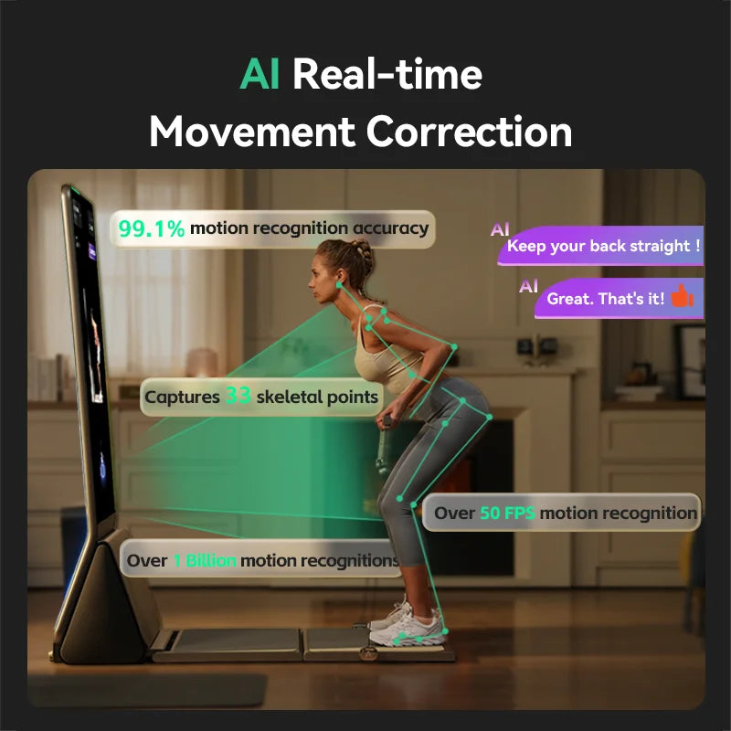 Smart Mirror Touchscreen All-in-one Smart Multifunctional Home Gym