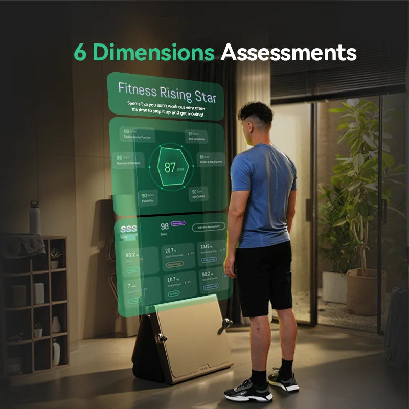 Smart Mirror Touchscreen All-in-one Smart Multifunctional Home Gym