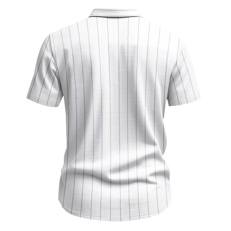 Shirt, men's short-sleeved inner