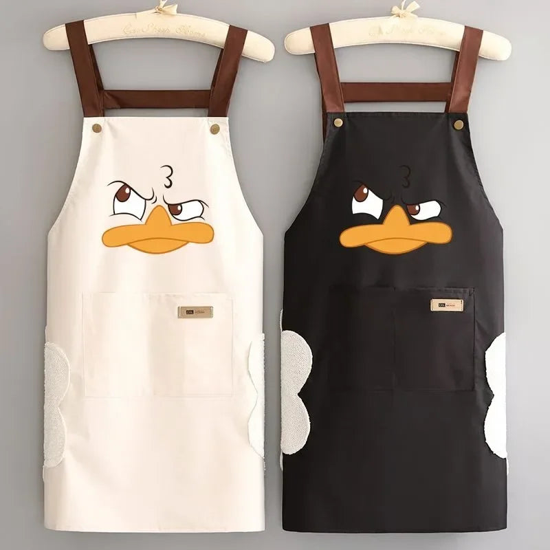 Waterproof Kitchen Apron With Pockets