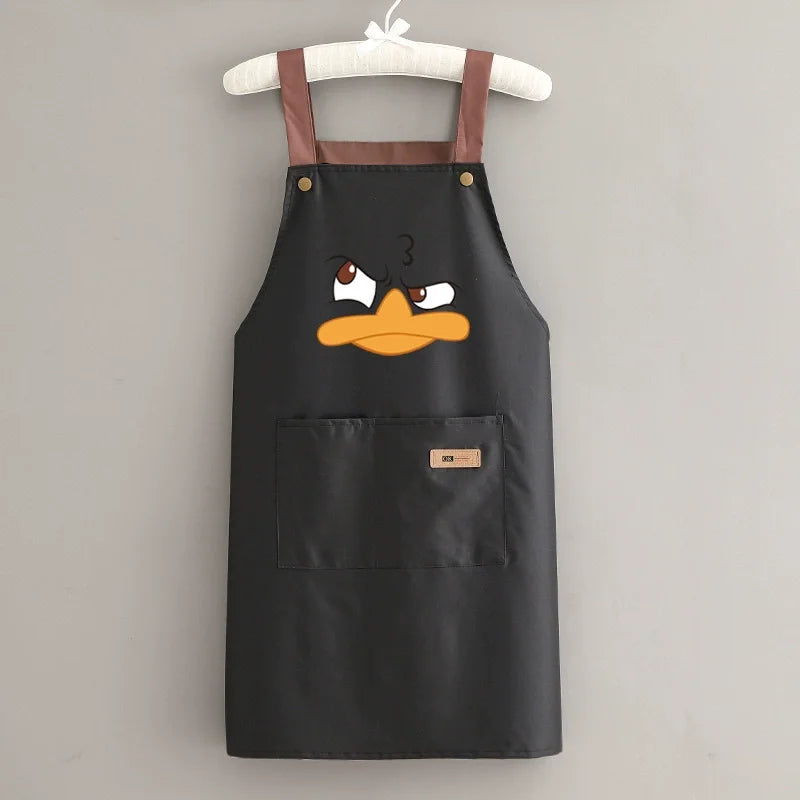 Waterproof Kitchen Apron With Pockets