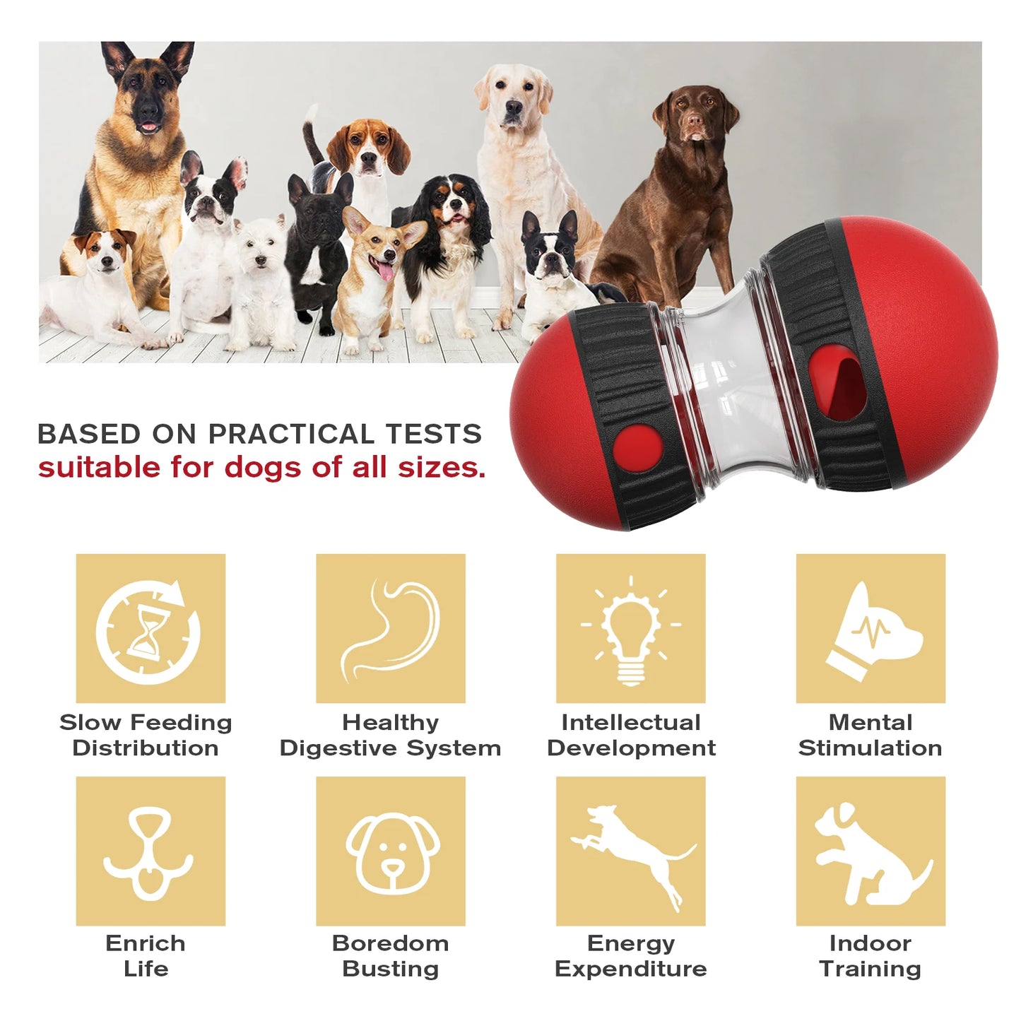 Dog Toy For Small Medium Large Dogs Cats