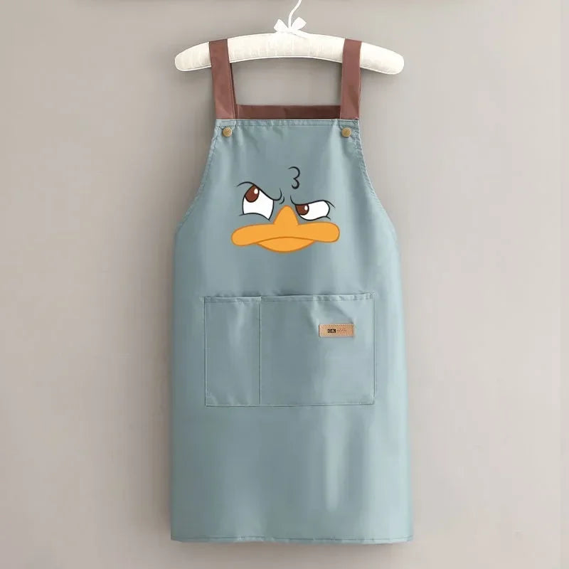 Waterproof Kitchen Apron With Pockets