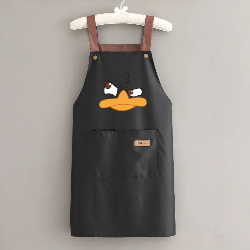 Waterproof Kitchen Apron With Pockets