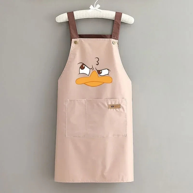 Waterproof Kitchen Apron With Pockets