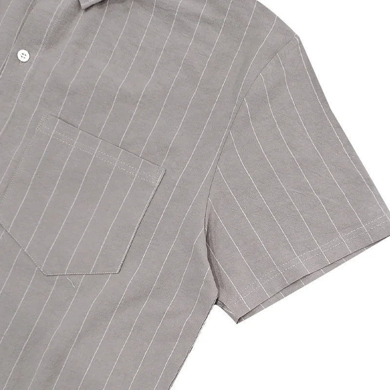 Shirt, men's short-sleeved inner