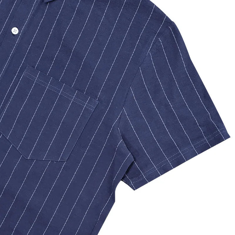 Shirt, men's short-sleeved inner
