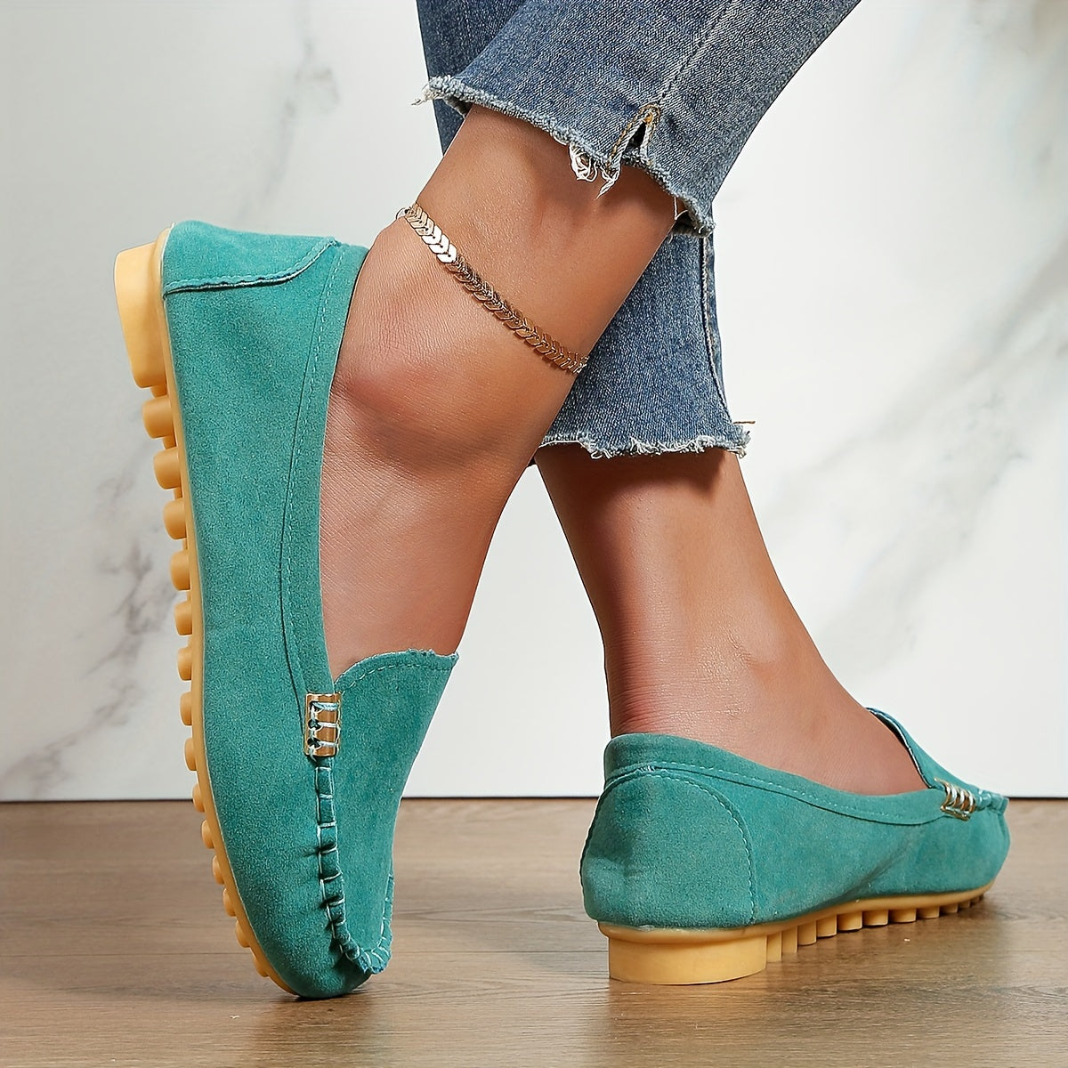 Women's Round Toe Loafers,