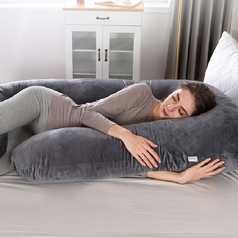 Full Body J-Shape Pregnancy Pillows