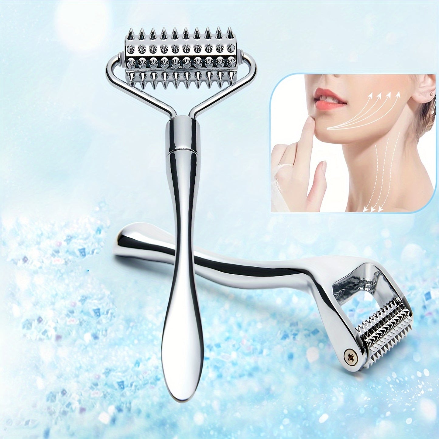 Stainless Steel Facial Massage Rollerupressure