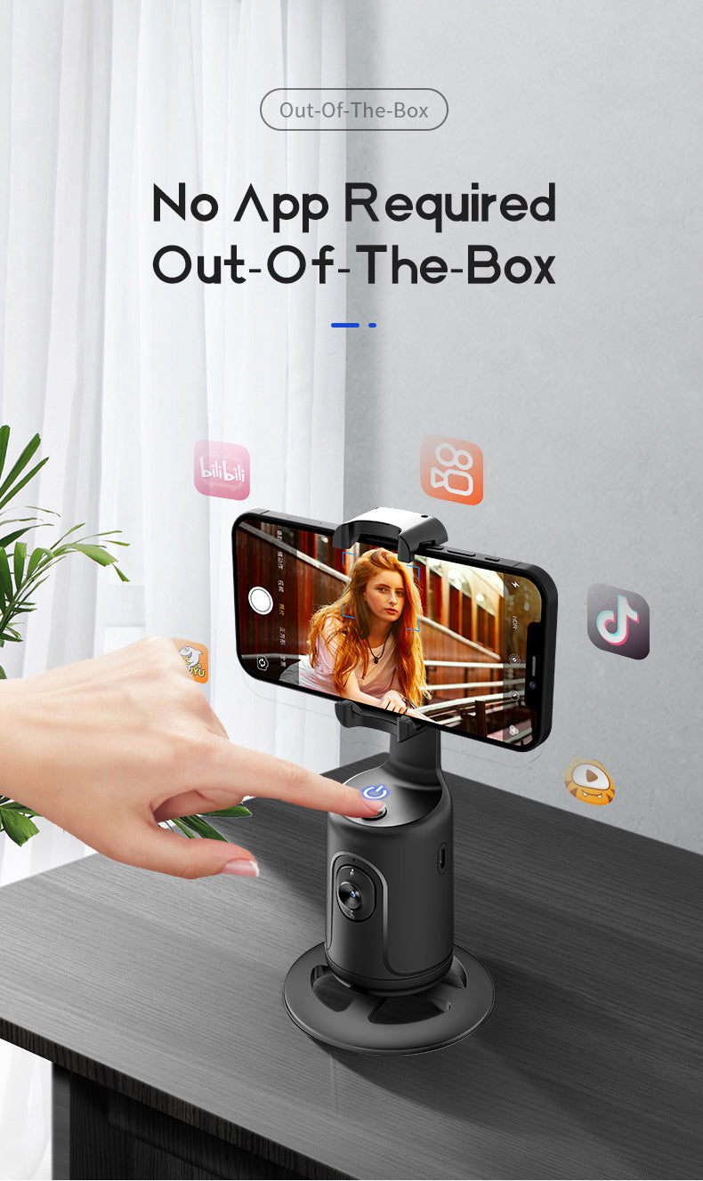 Auto Face Tracking Tripod 360°