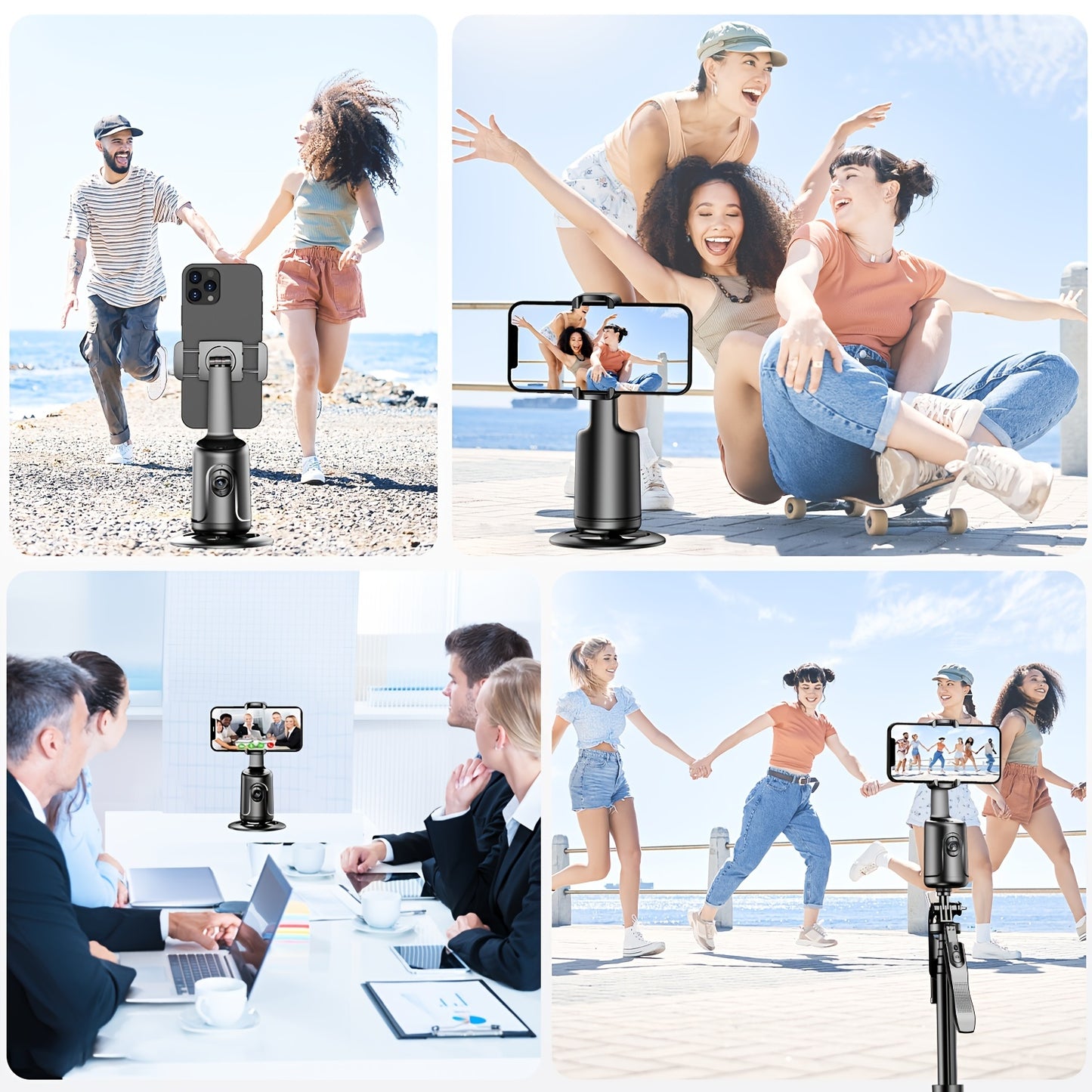Auto Face Tracking Tripod 360°