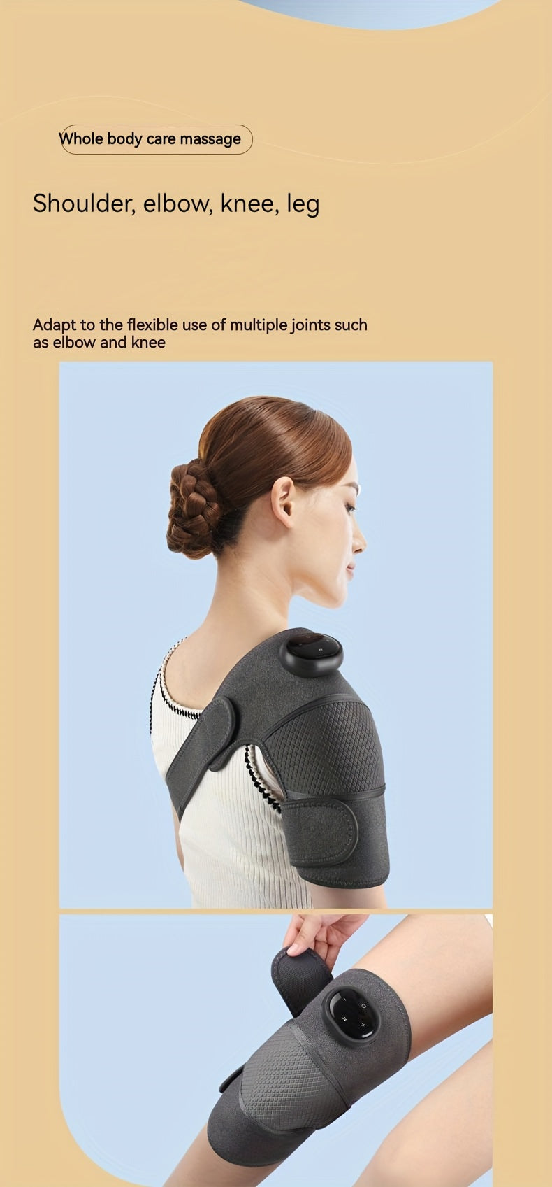 Heated Knee Massager Shoulder Brace