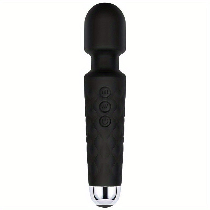 Vibrations Pattern Powerful Quiet Rechargeable Magic Wand Massager