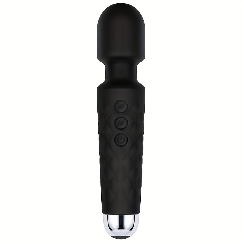 Vibrations Pattern Powerful Quiet Rechargeable Magic Wand Massager