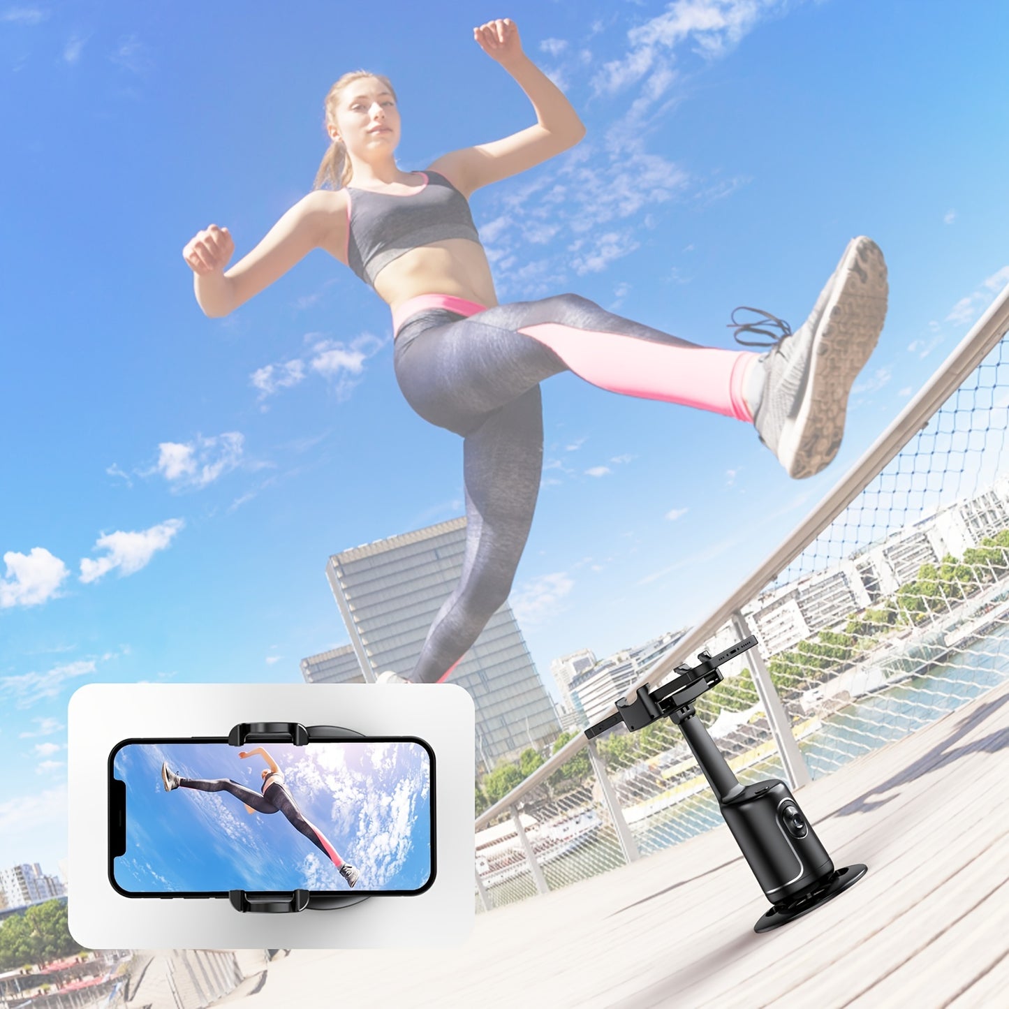 Auto Face Tracking Tripod 360°
