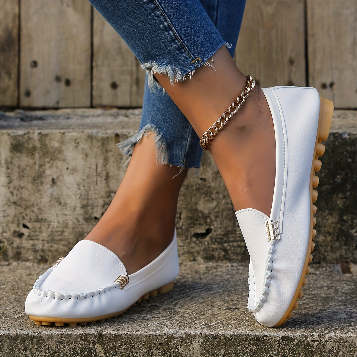 Women's Round Toe Loafers,