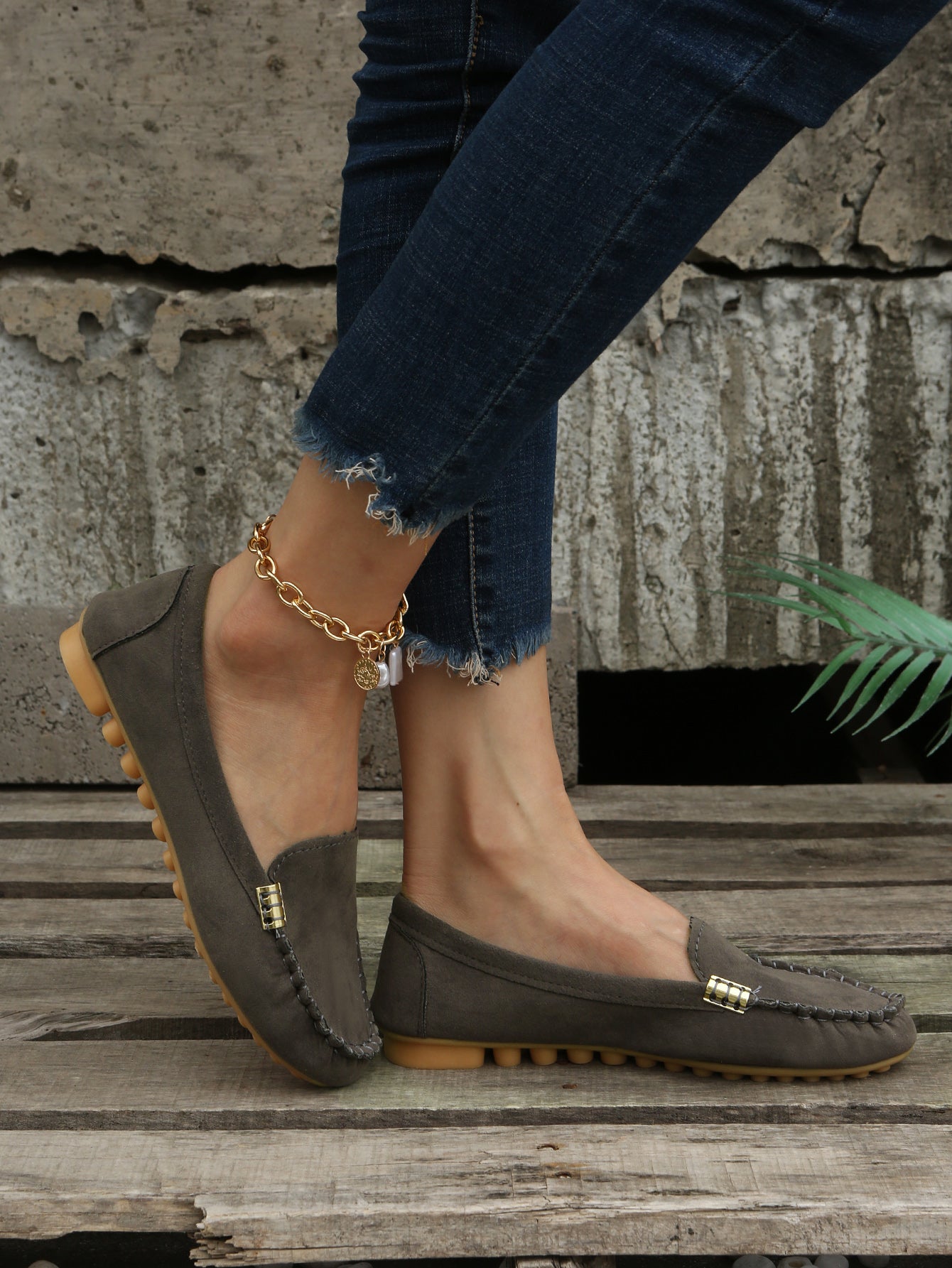 Women's Round Toe Loafers,