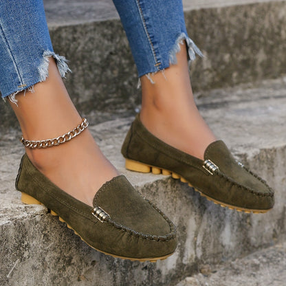Women's Round Toe Loafers,