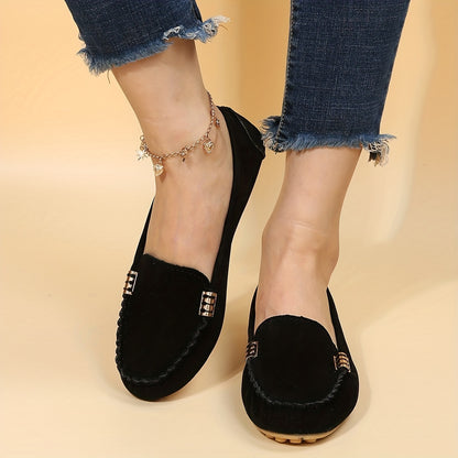 Women's Round Toe Loafers,