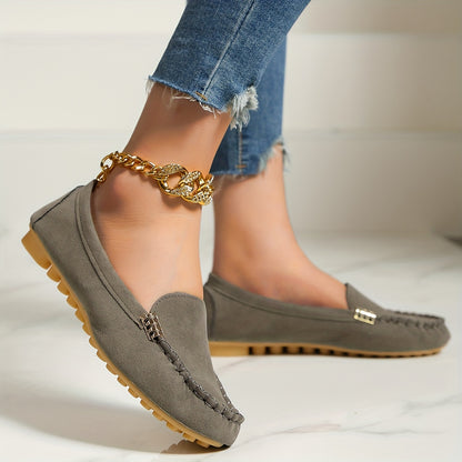Women's Round Toe Loafers,
