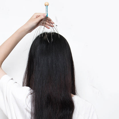 Head Scalp Relaxation Massage