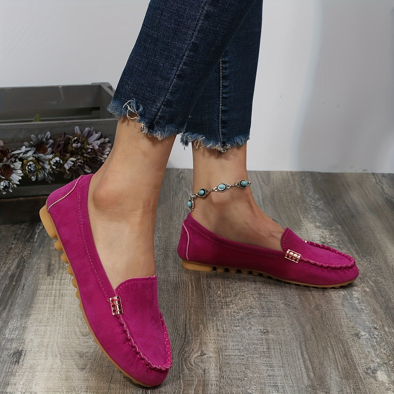 Women's Round Toe Loafers,