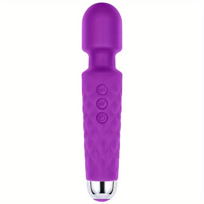 Vibrations Pattern Powerful Quiet Rechargeable Magic Wand Massager