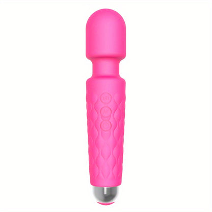 Vibrations Pattern Powerful Quiet Rechargeable Magic Wand Massager