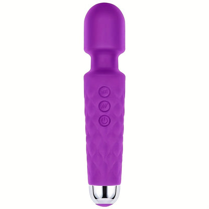 Vibrations Pattern Powerful Quiet Rechargeable Magic Wand Massager