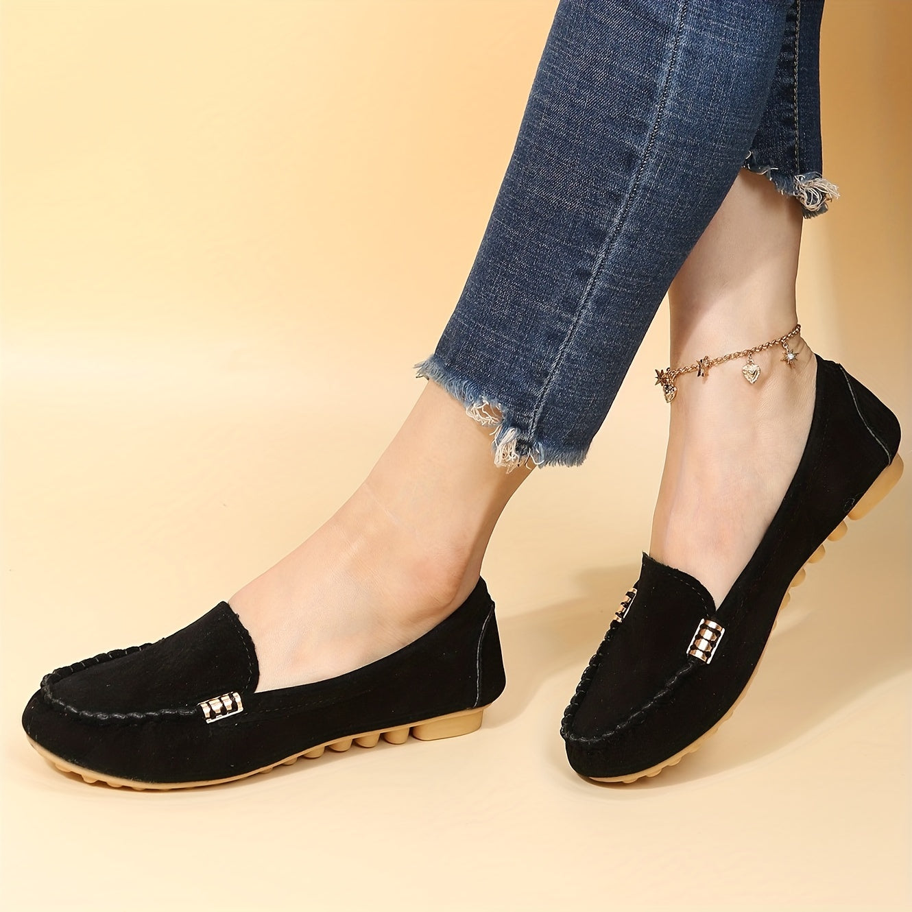 Women's Round Toe Loafers,