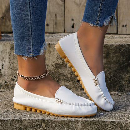 Women's Round Toe Loafers,
