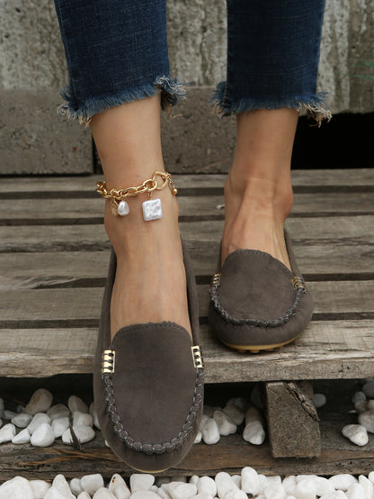 Women's Round Toe Loafers,