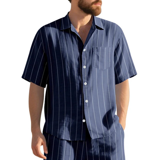 Shirt, men's short-sleeved inner