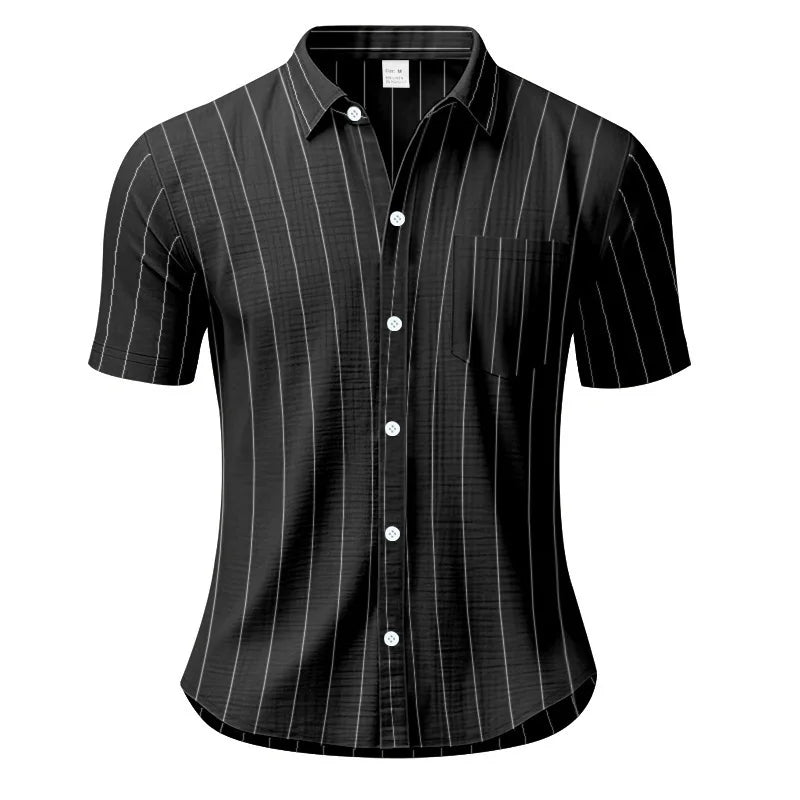 Shirt, men's short-sleeved inner