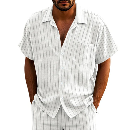 Shirt, men's short-sleeved inner