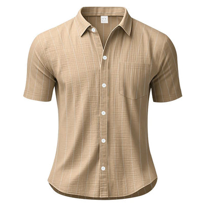 Shirt, men's short-sleeved inner