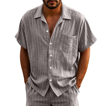Shirt, men's short-sleeved inner