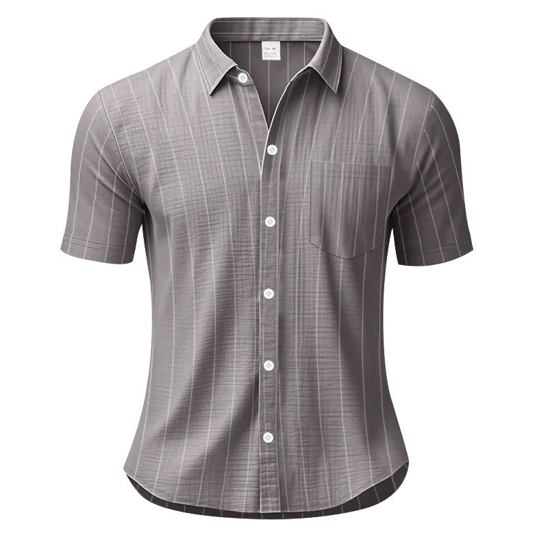 Shirt, men's short-sleeved inner